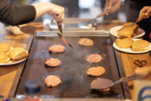 ハンバーガー作り2