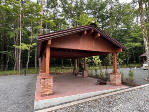 広めのオートキャンプサイト“東屋”2