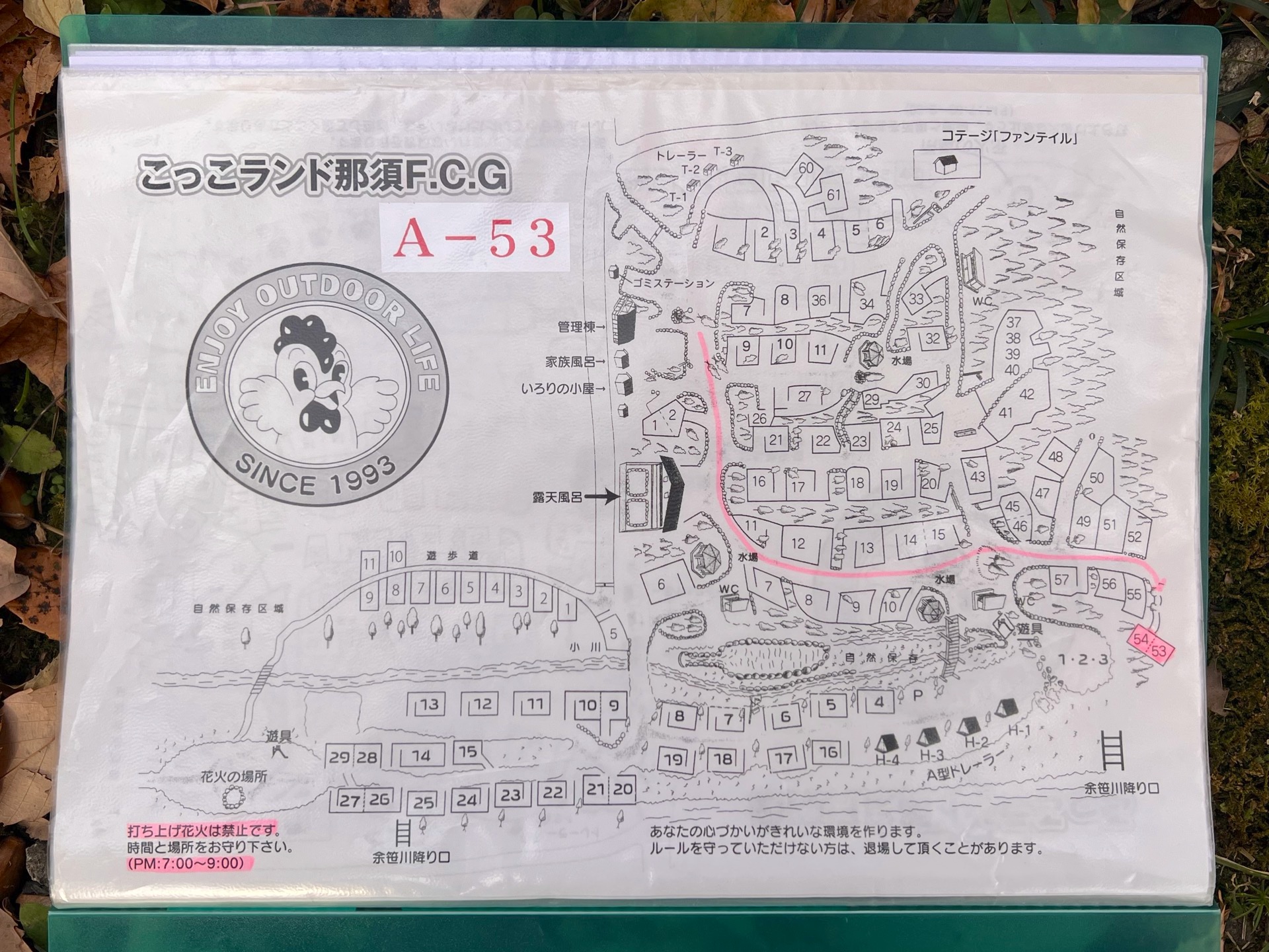 場内マップ